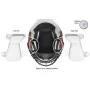 Almohadillas de mandíbula Riddell Speed Icon Blancas