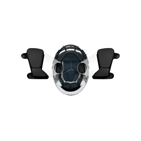 Riddell Speed Icon Kieferpads Schwarz