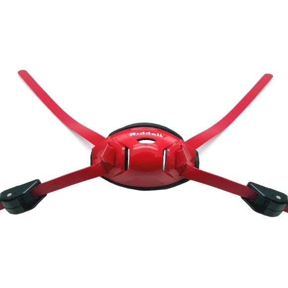 Mentonera Riddell Speedflex Cam Loc hard Cup Rojo