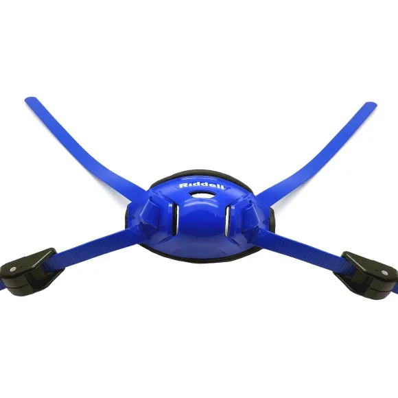 Mentonera rígida Riddell Speedflex Cam Loc Azul real