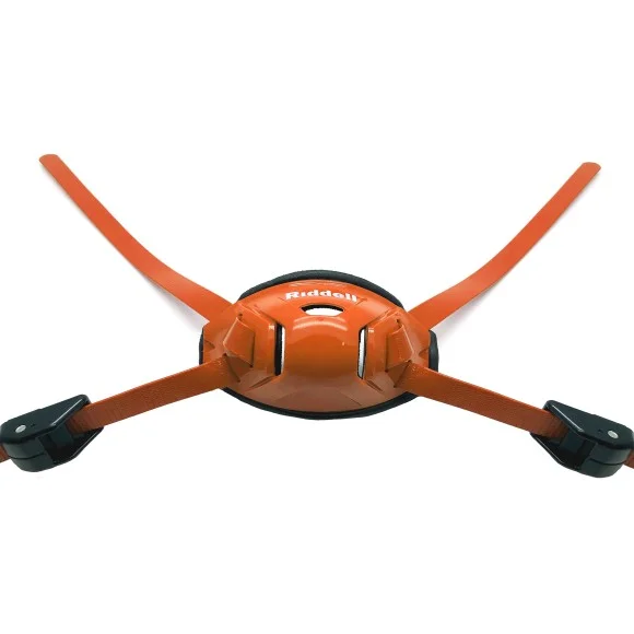 Mentonera rígida Riddell Speedflex Cam Loc Naranja