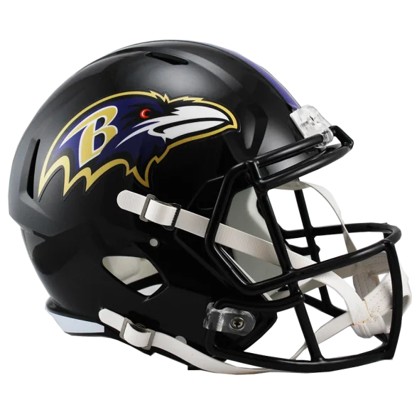 Baltimore Ravens volle Größe Riddell Geschwindigkeit Replik Helm