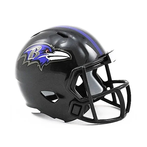 Baltimore Ravens Riddell NFL Speed Pocket Pro-hjelm