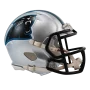 Réplica del mini casco Speed de los Carolina Panthers