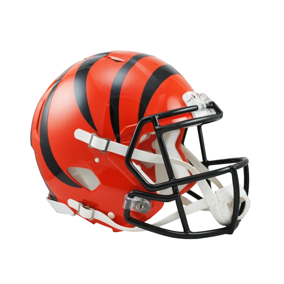 Casco Riddell Revolution Speed Authentic a grandezza naturale dei Cincinnati Bengals