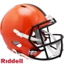 Casco réplica Speed de tamaño real de los Cleveland Browns