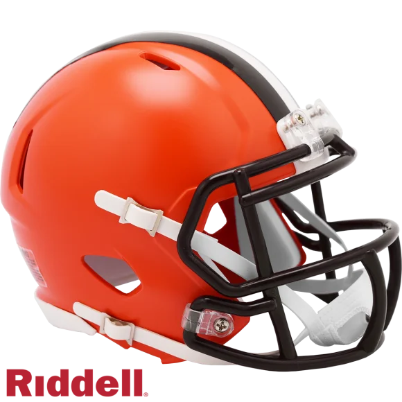 Mini casco Speed de los Cleveland Browns