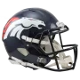 Denver Broncos Riddell Revolution Speed Authentic-hjälm i full storlek