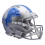 Casco autentico Riddell Revolution Speed dei Detroit Lions a grandezza naturale