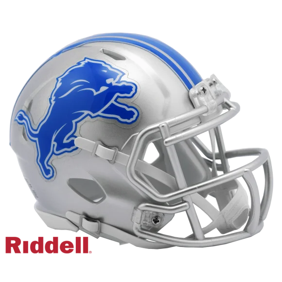 Casco réplica mini Speed de los Detroit Lions