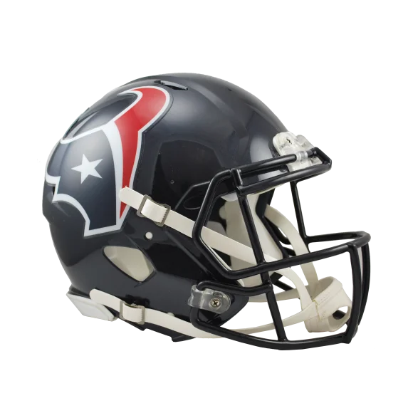 Casco Riddell Revolution Speed Authentic de tamaño real para los Houston Texans