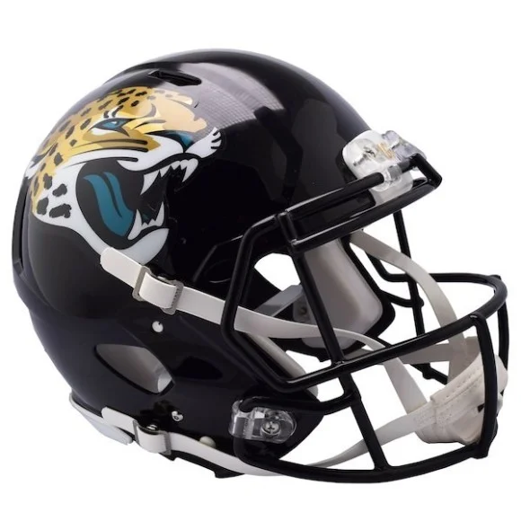 Jacksonville Jaguars Casco Auténtico Riddell Revolution Speed Tamaño Completo