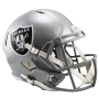 Casco Riddell Speed Replica a grandezza naturale dei Las Vegas Raiders