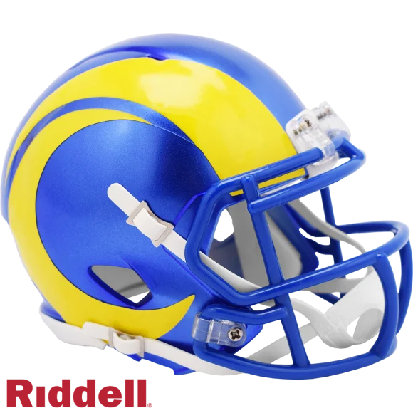 Mini casco Speed de Los Angeles Rams