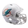 Casco Riddell Speed Replica de tamaño real de los Miami Dolphins