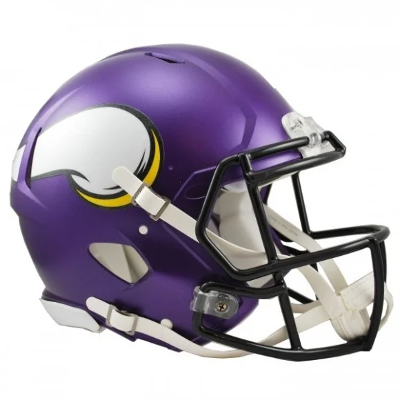 Casco Riddell Revolution Speed Authentic tamaño real Minnesota Vikings