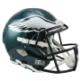 Casco Riddell Speed Replica a grandezza naturale dei Philadelphia Eagles