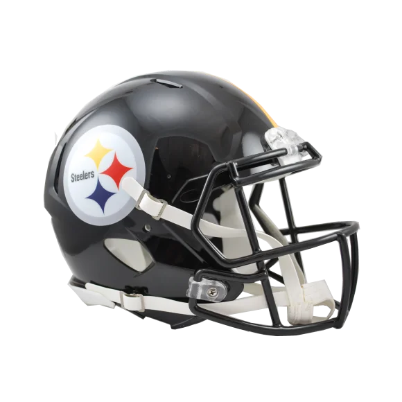 Casco Riddell Revolution Speed Authentic a grandezza naturale dei Pittsburgh Steelers