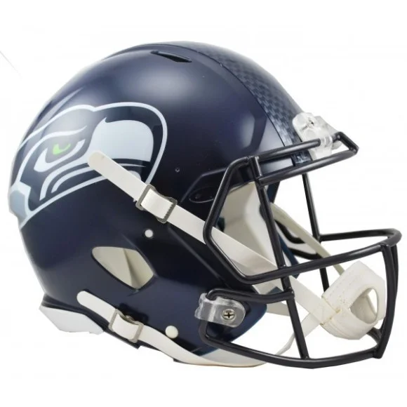 Casco Riddell Revolution Speed Authentic a grandezza naturale dei Seattle Seahawks