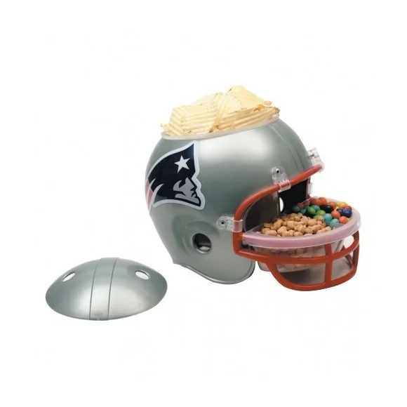 Casco Snack de los New England Patriots