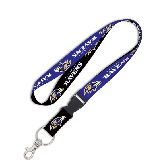 Cordoncino Baltimore Ravens da 1" con fibbia staccabile