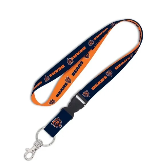 Lanyard Chicago Bears 1" con hebilla desmontable