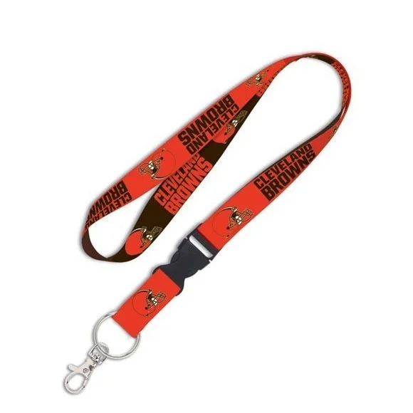 Lanyard 1" des Cleveland Browns avec boucle détachable