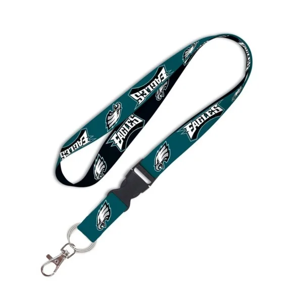 Lanyard 1" Philadelphia Eagles avec boucle détachable