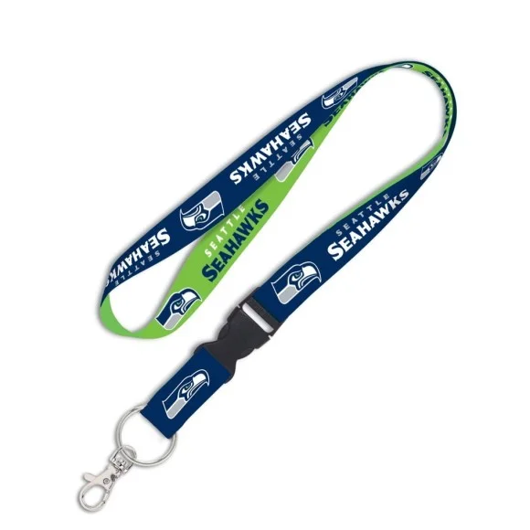 Lanyard 1" des Seattle Seahawks avec boucle détachable