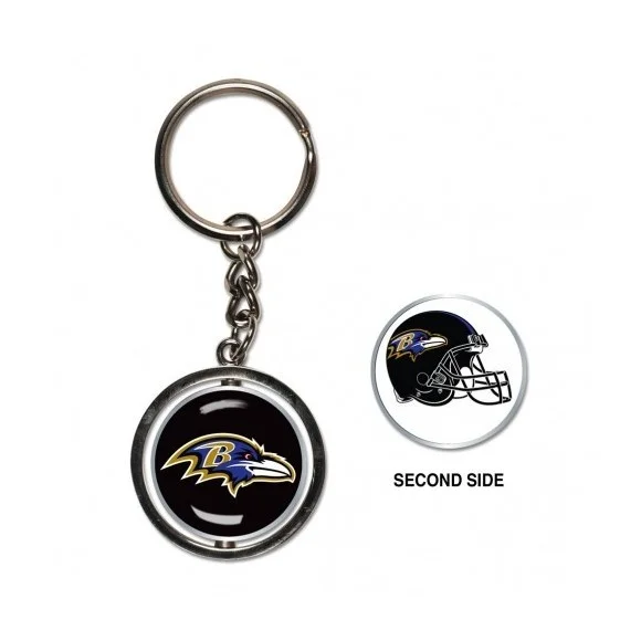 Baltimore Ravens Spinner-nøglering