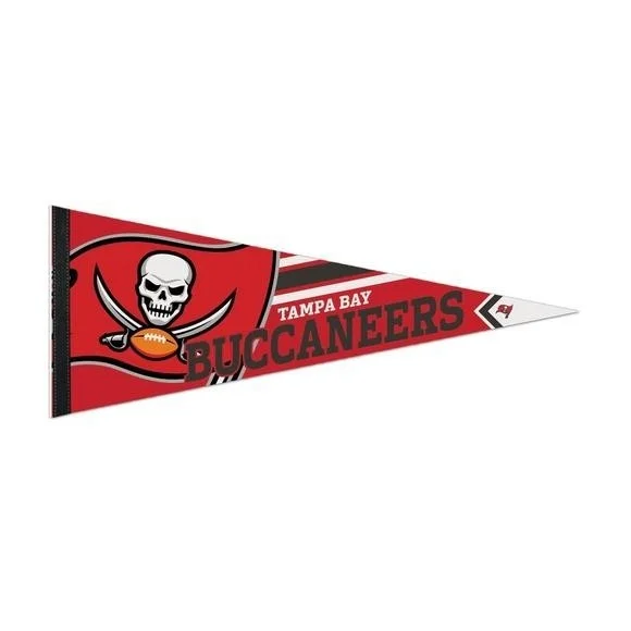 Banderín Premium Roll & Go 12" x 30" Tampa Bay Buccaneers