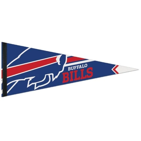 Banderín Premium Roll & Go de los Buffalo Bills 12" x 30