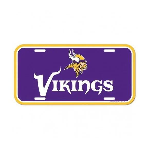 Minnesota Vikings registreringsskylt