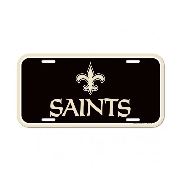 New Orleans Saints-nummerplade