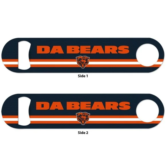 Chicago Bears flaskeåbner i metal