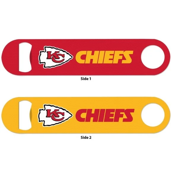 Kansas City Chiefs flaskeåbner i metal