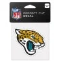 Calco con logotipo Jacksonville Jaguars 4" x 4