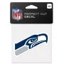 Calco con logotipo de los Seattle Seahawks 4" x 4