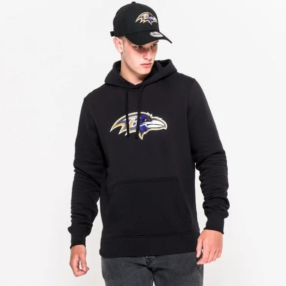 Baltimore Ravens New Era Hættetrøje med holdlogo