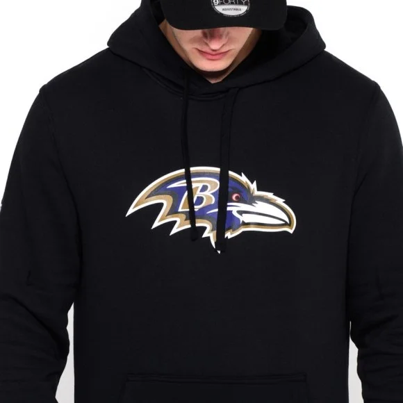 Sudadera con capucha Baltimore Ravens New Era Team Logo