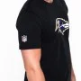 T-shirt avec logo de l'équipe des Ravens de Baltimore New Era