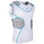 Champro Sports Bull Rush - Camicia a compressione imbottita Bianco