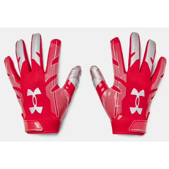 Gants rouges Under Armour F8 Receiver