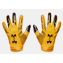 Guantes Under Armour F8 Receiver amarillos