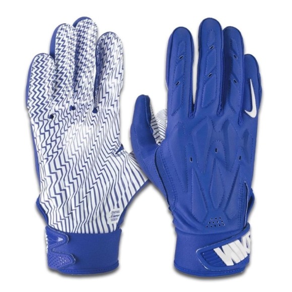 Gants Nike D-Tack 7.0 Lineman Bleu Royal