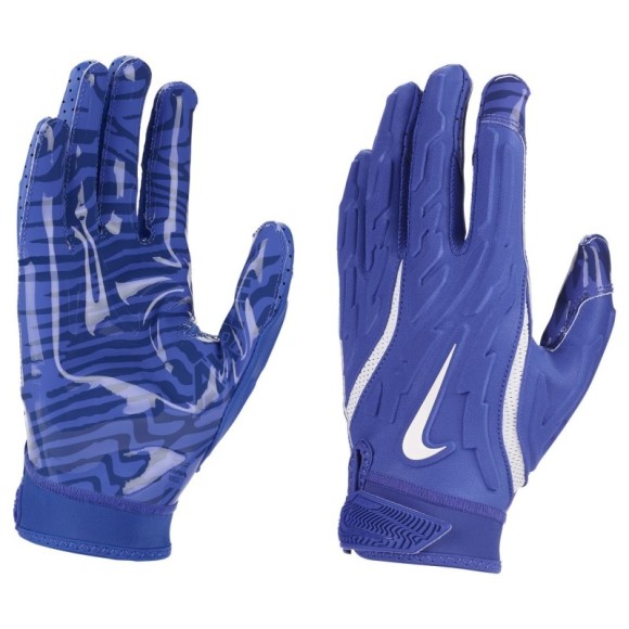 Nike Superbad 7.0 Adult Padded Receiver Gloves Royal Blue