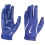 Gants de receveur rembourrés Nike Superbad 7.0 pour adultes Bleu roi