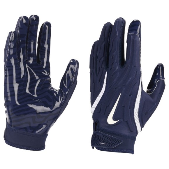 Nike Superbad 7.0 Adult Padded Receiver Gloves Navy Blue