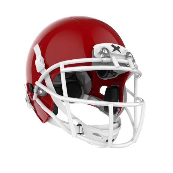 Xenith X2E+ Football Helmet Red