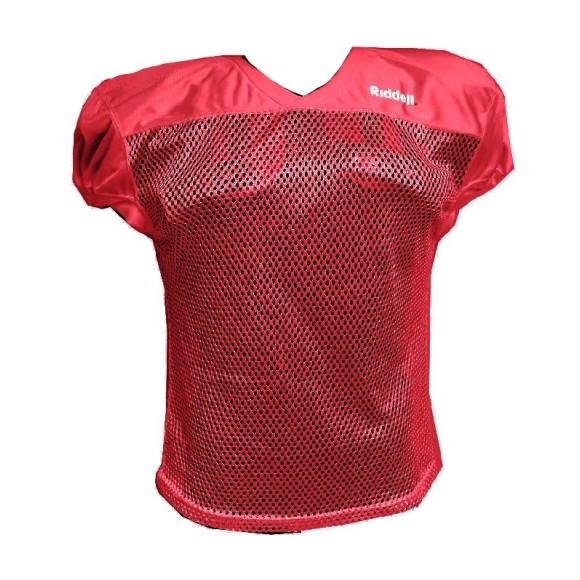 Riddell Pro Cut Practice Jersey Rouge